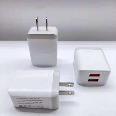 Quick Charge 3.0 USB Wall Charger 18W for iPhone 11 Pro X/8/7 plus/7/6/6 Plus Travel Wall Fast Charger Adapter for  Samsung